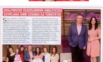 Hollywood yıldızlarının ameliyatsız zayıflama sırrı Cosmed ile Türkiye’de